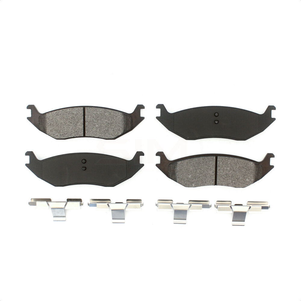 Semi-Metallic Disc Brake Pads Rear SIM-967 For Ram 1500 Classic Dodge Durango