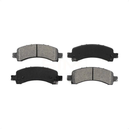 Semi-Metallic Disc Brake Pads Rear SIM-974A For Chevrolet Avalanche 1500 GMC XL