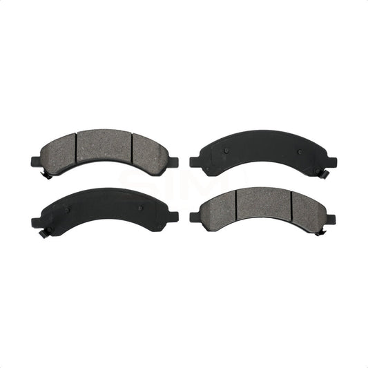 Semi-Metallic Disc Brake Pads Rear SIM-989 For Chevrolet Express 3500 GMC Savana