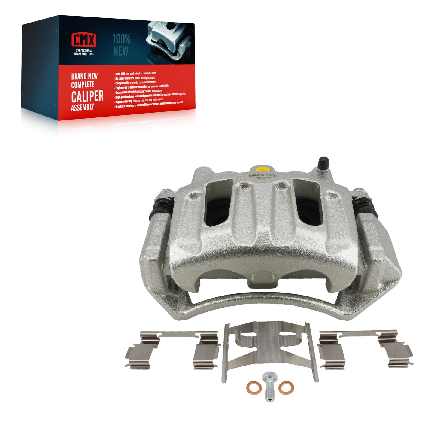 Brake Caliper Front Right SLC-18B4750 For Ford F-150 Heritage Lincoln Blackwood