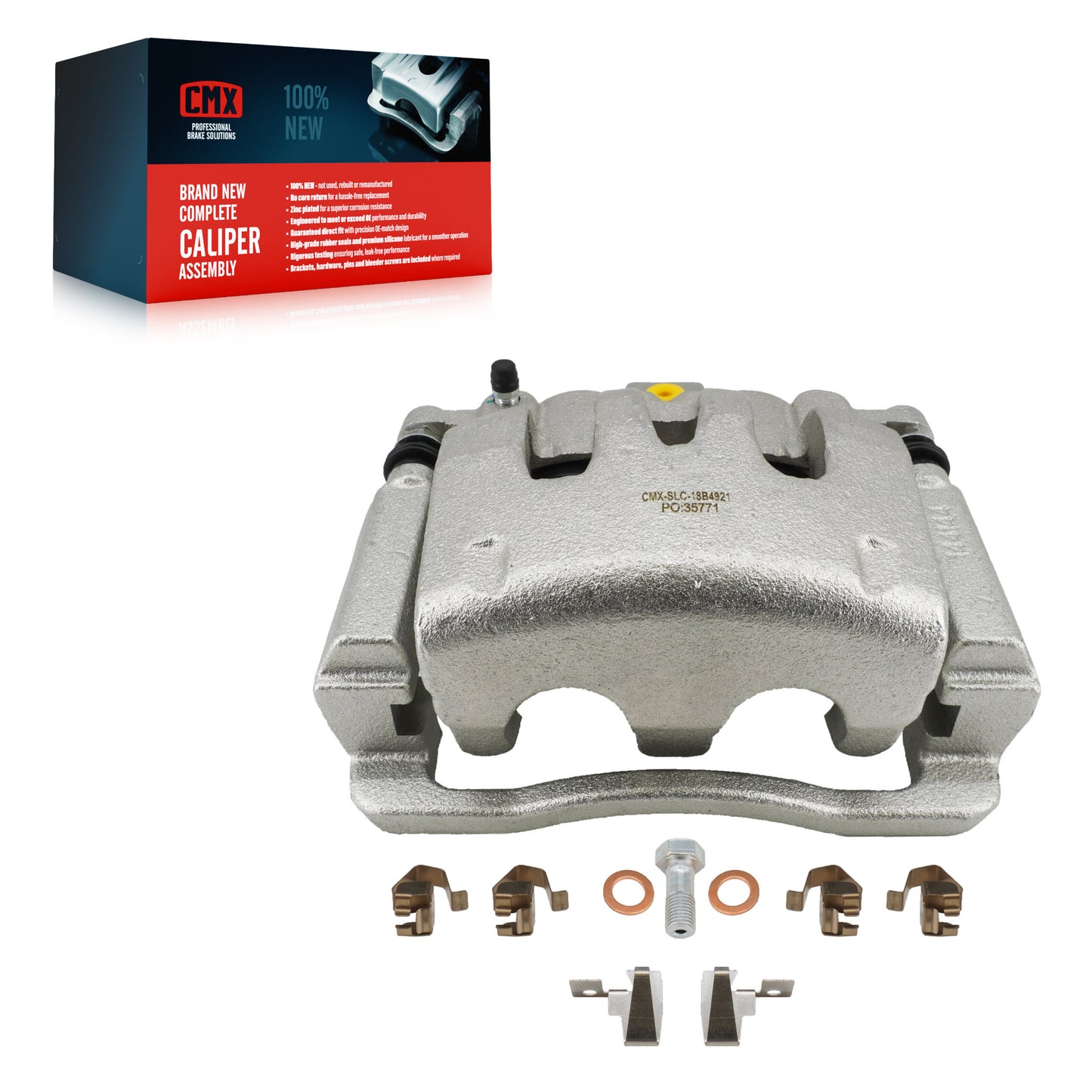 Brake Caliper Rear Left SLC-18B4921 For 2005-2007 Ford F-350 Super Duty F-250