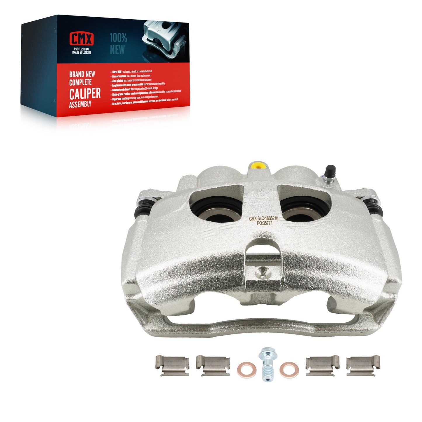 Brake Caliper Rear Right SLC-18B5210 For Ram 3500 Dodge With Dual Wheels