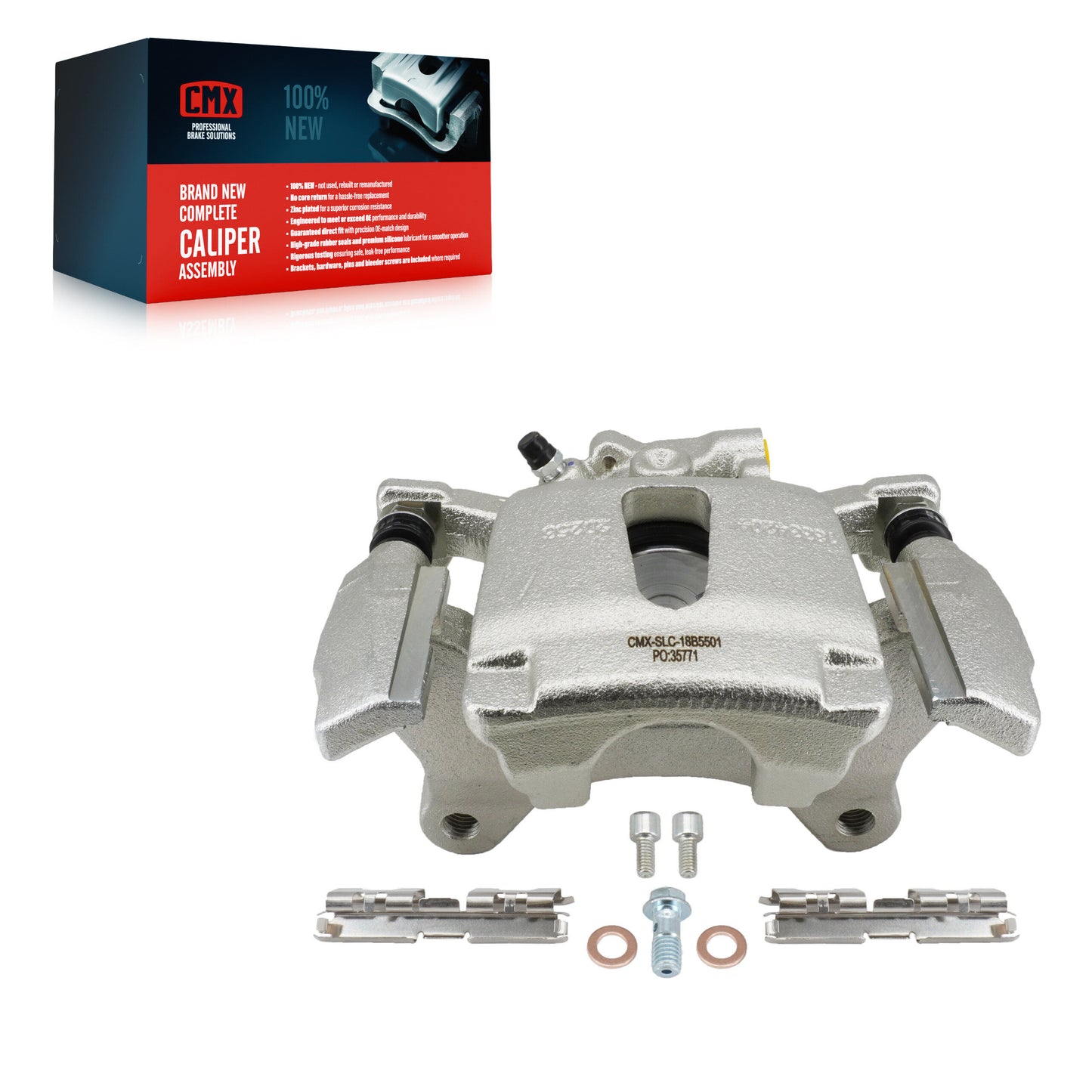 Disc Brake Caliper Rear Left SLC-18B5501 For Ford F-150