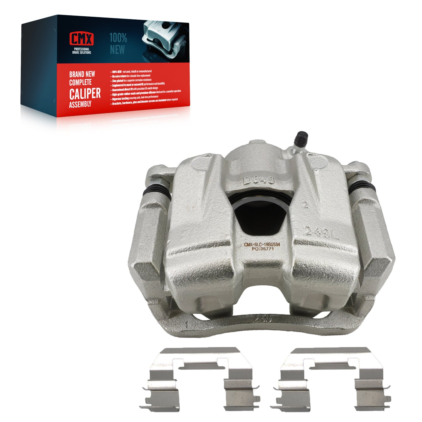 Disc Brake Caliper Front Left SLC-18B5534 For Jeep Compass Renegade Fiat 500X