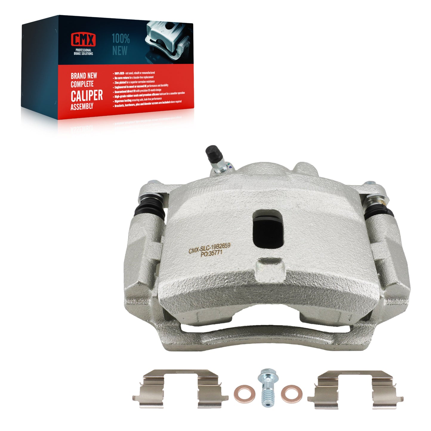 Disc Brake Caliper Front Left SLC-19B2659 For Honda Civic Acura EL