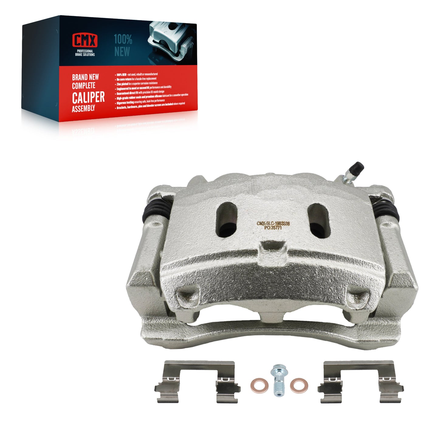 Brake Caliper Front Right SLC-19B3338 For Nissan TITAN Armada INFINITI QX80 QX56