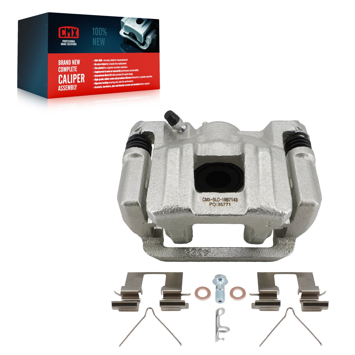 Disc Brake Caliper Rear Left SLC-19B7143 For Honda Pilot Ridgeline Acura MDX