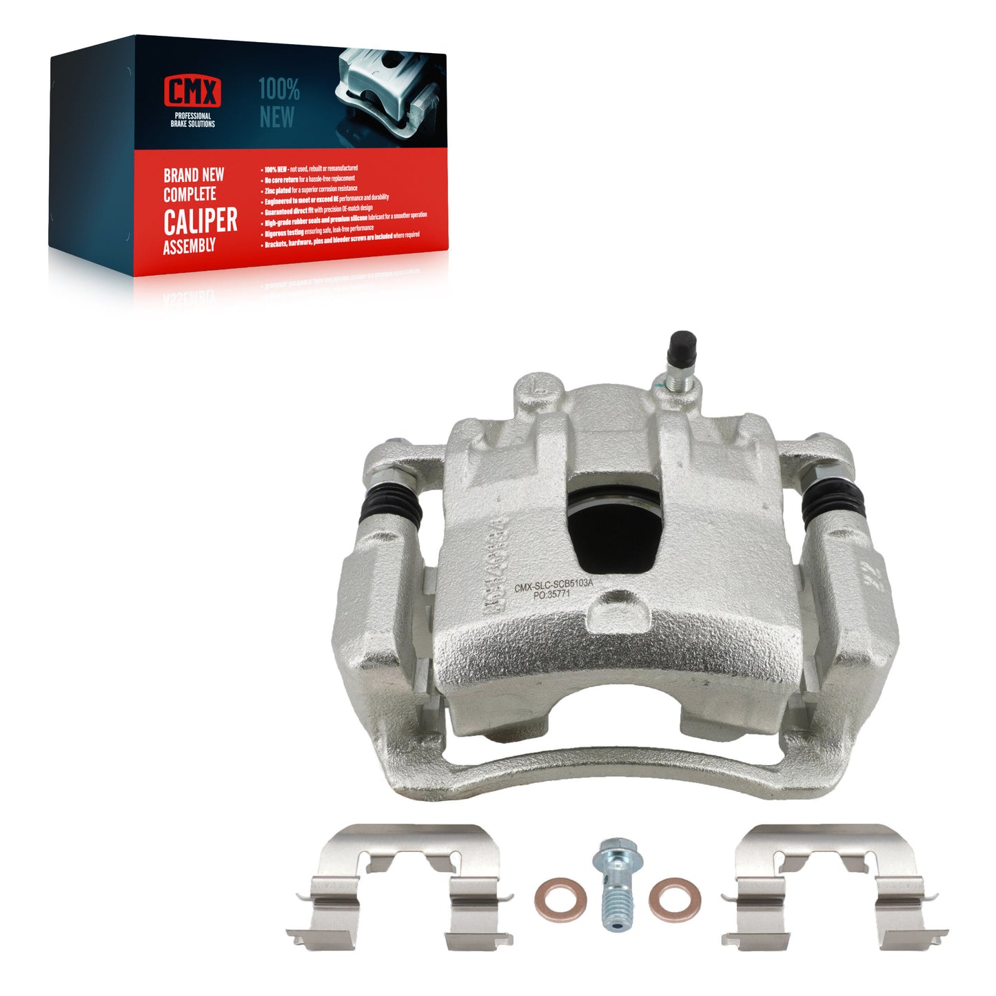 Disc Brake Caliper Front Left SLC-SCB5103A For Kia Rio Hyundai Accent