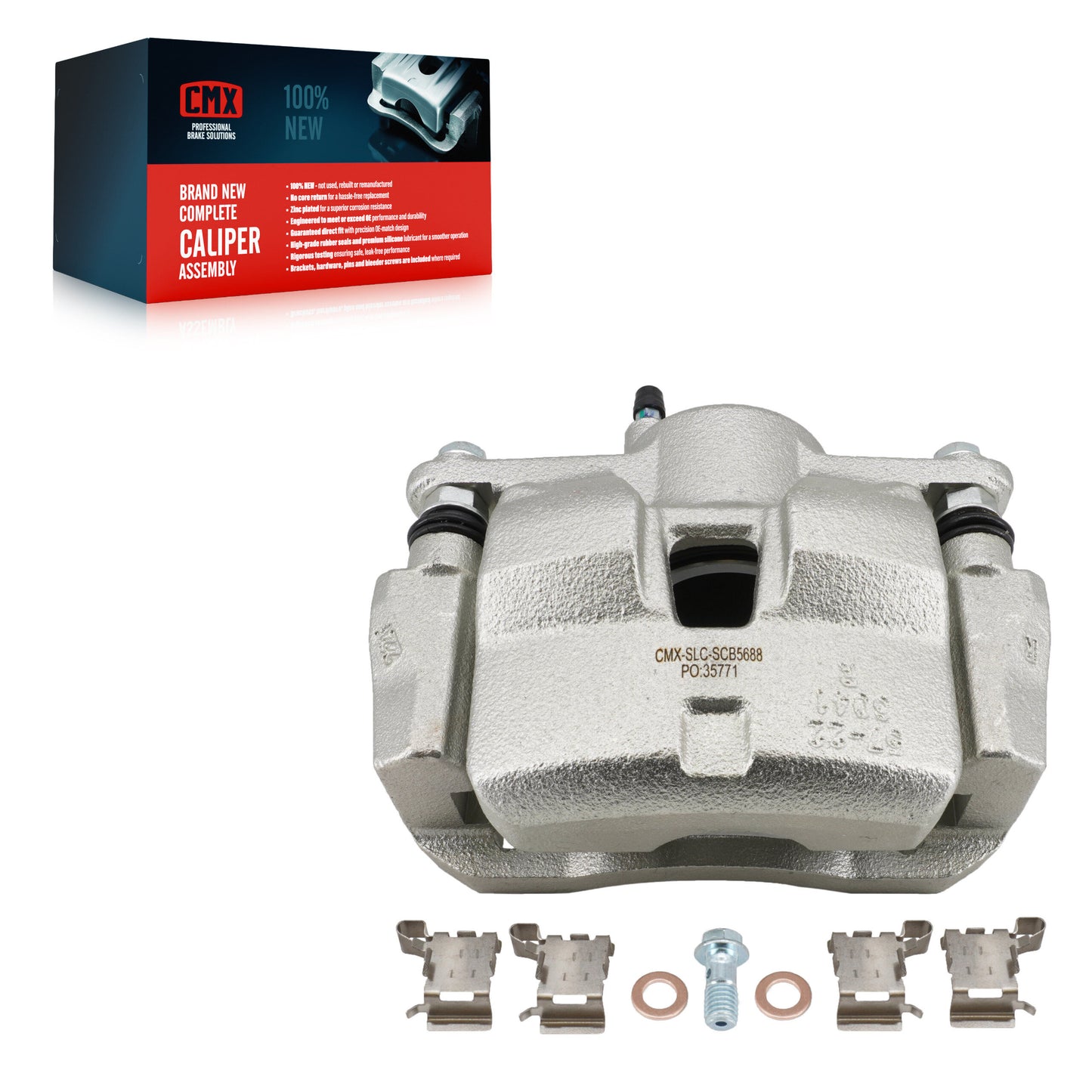 Disc Brake Caliper Front Right SLC-SCB5688 For Toyota Corolla Prius Prime