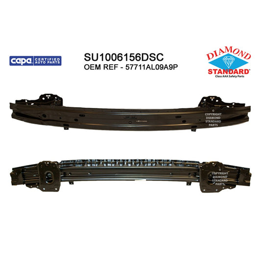 Front Bumper Impact Bar 2018-2019 Subaru Outback