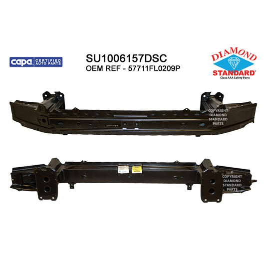 Front Bumper Impact Bar 2018-2023 Subaru Crosstrek