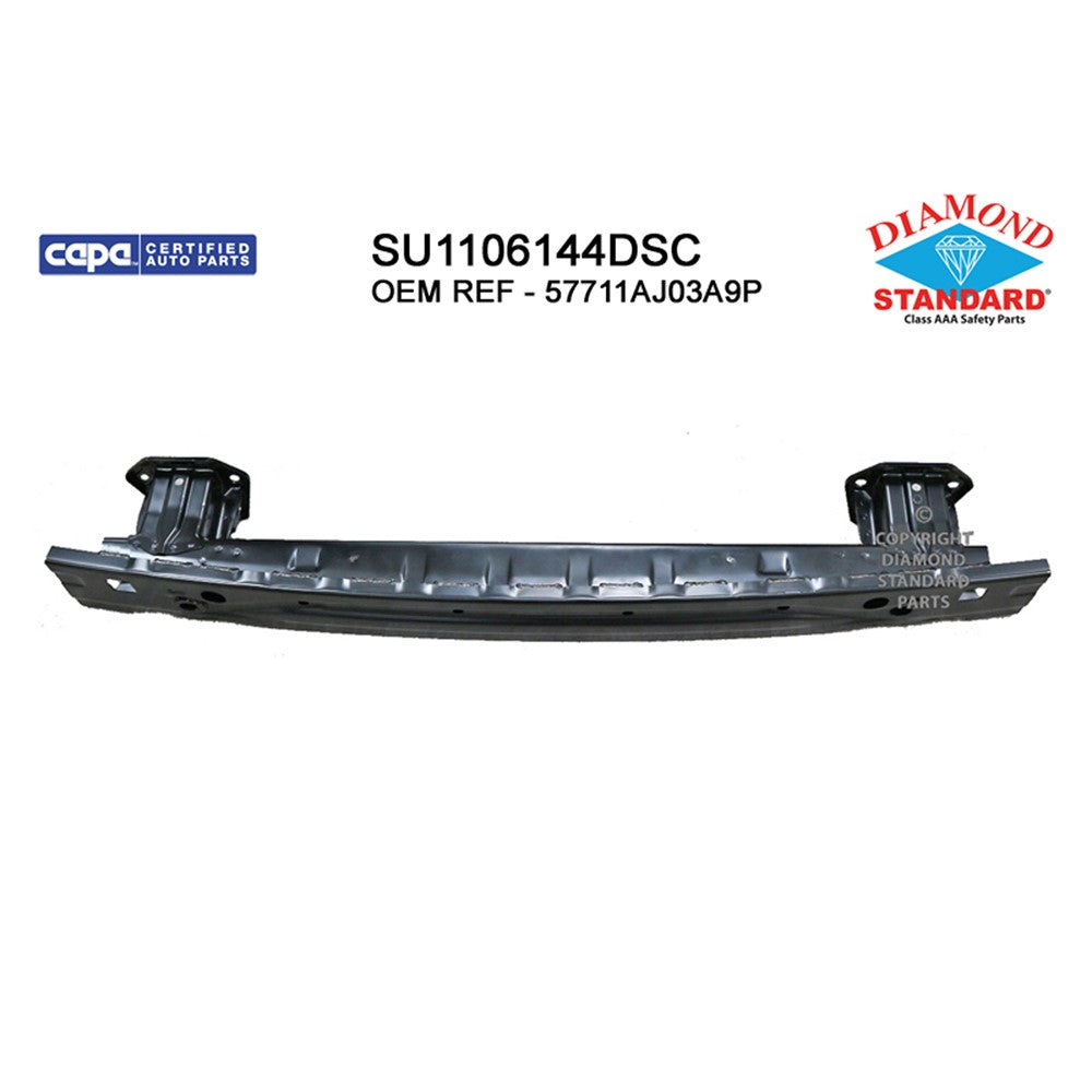 Rear Bumper Impact Bar 2010-2019 Subaru Outback