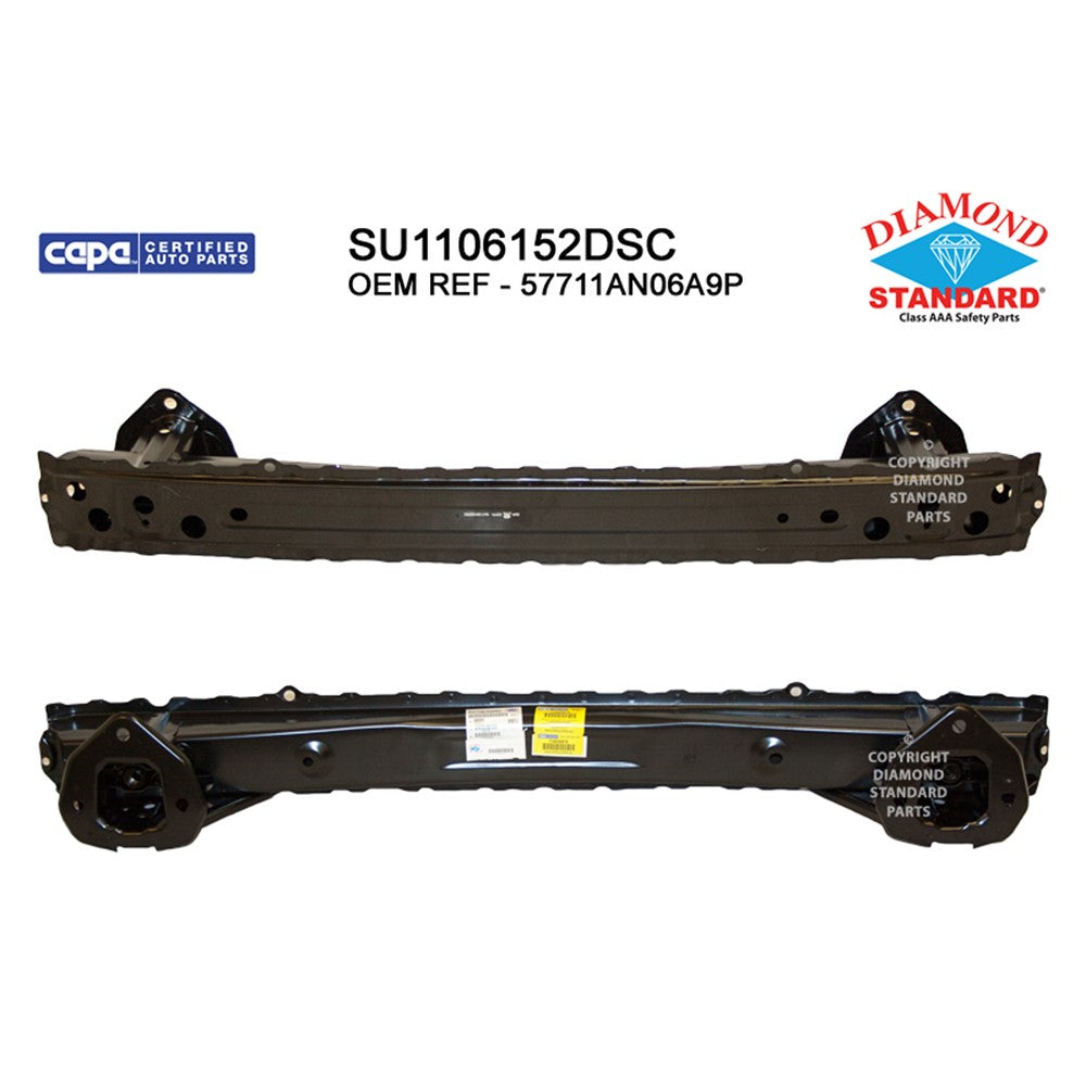 Rear Bumper Impact Bar 2022-2025 Subaru Outback