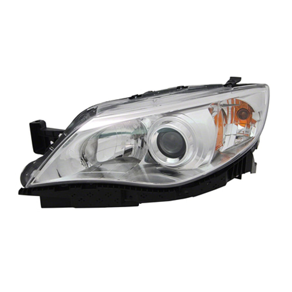 Front Left Driver Side Halogen Headlight Assembly 2008-2009 Subaru Impreza, Outback