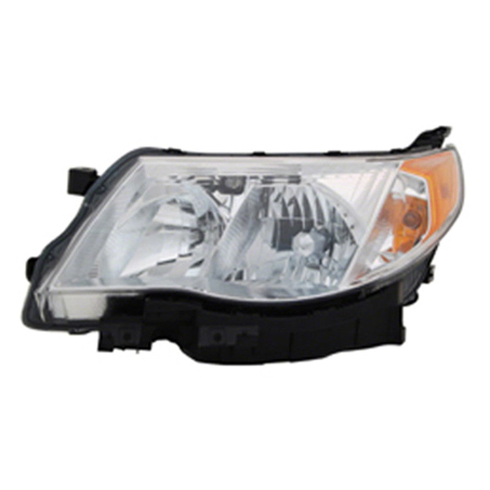 Front Left Driver Side Halogen Headlight Assembly 2009-2013 Subaru Forester