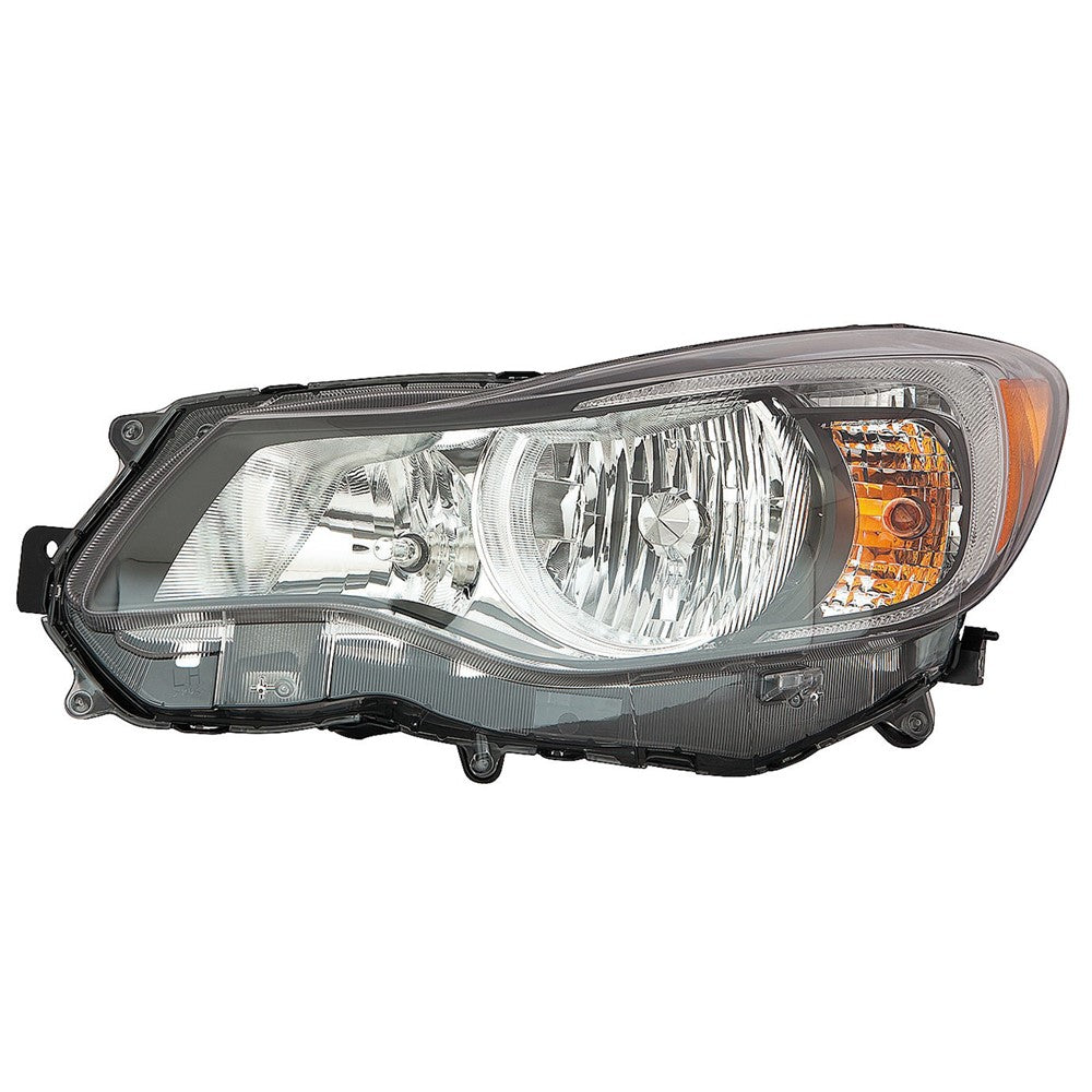 Front Left Driver Side Halogen Headlight Assembly 2014-2015 Subaru Impreza, Xv Crosstrek