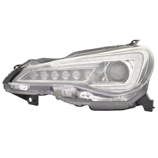 Front Left Driver Side Led Headlight Assembly 2017-2020 Subaru Brz