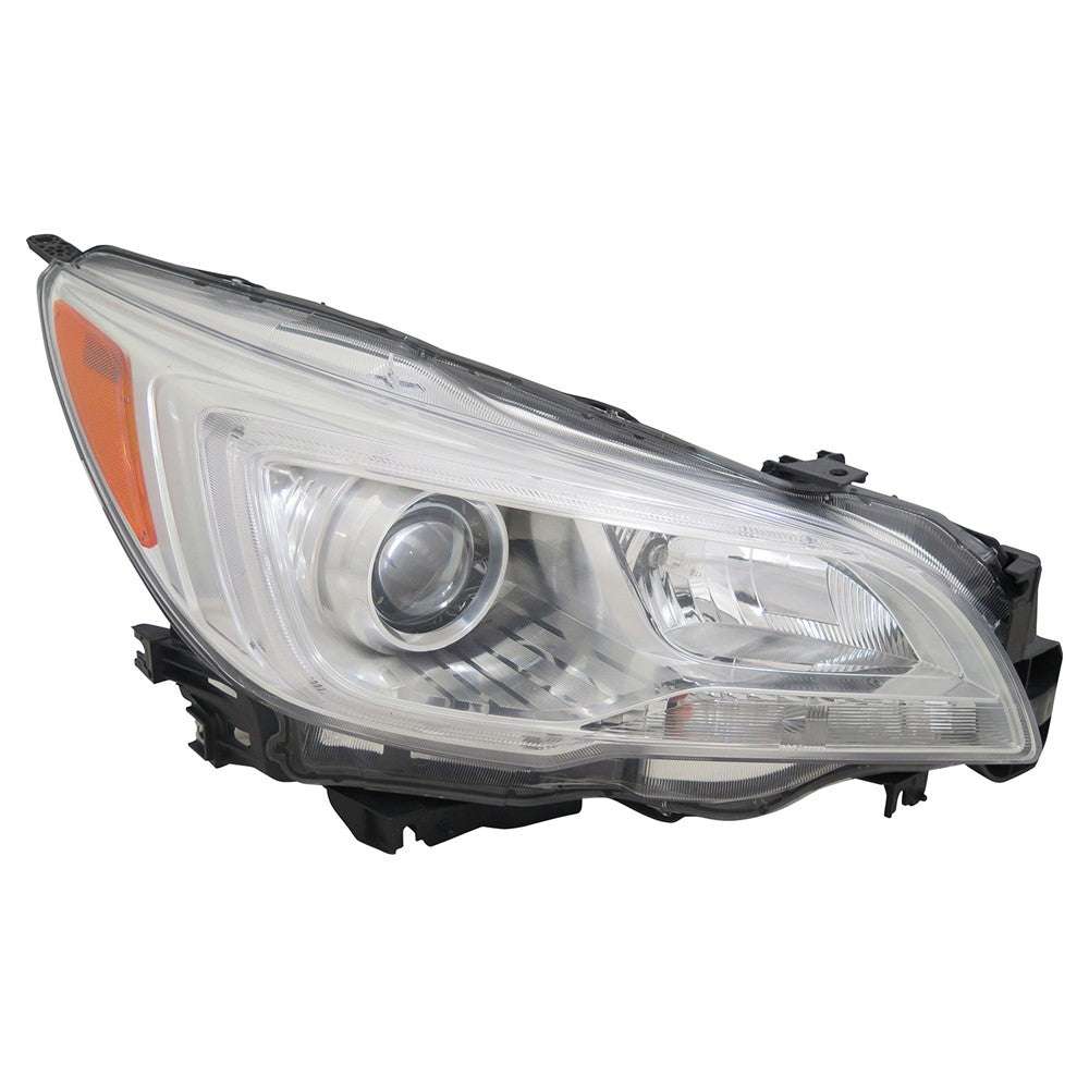Front Right Passenger Side Halogen Headlight Assembly 2015-2017 Subaru Legacy