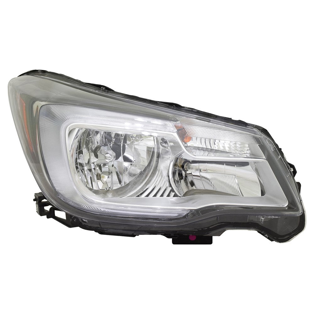 Front Right Passenger Side Halogen Headlight Assembly 2017-2018 Subaru Forester