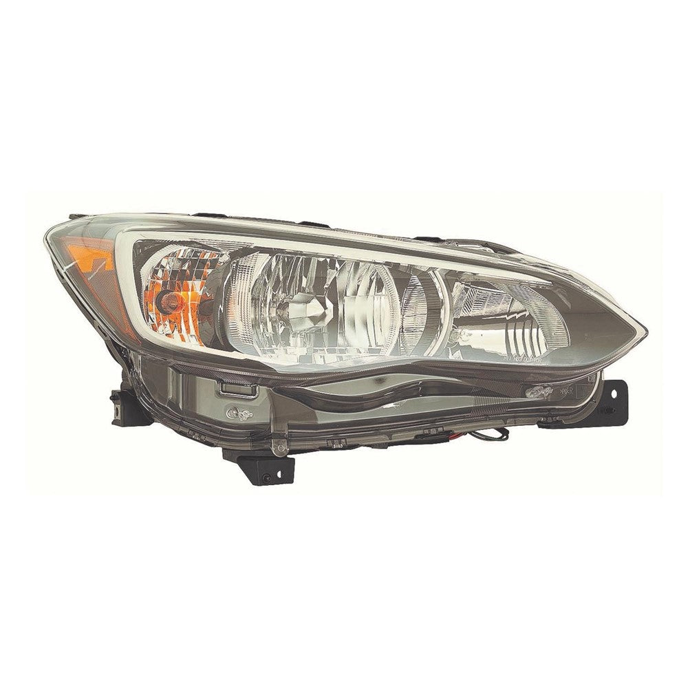 Front Right Passenger Side Halogen Headlight Assembly 2018-2023 Subaru Crosstrek