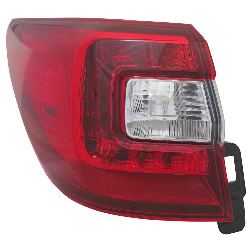 Rear Left Driver Side Outer Tail Light Lens And Housing 2015-2019 Subaru Outback