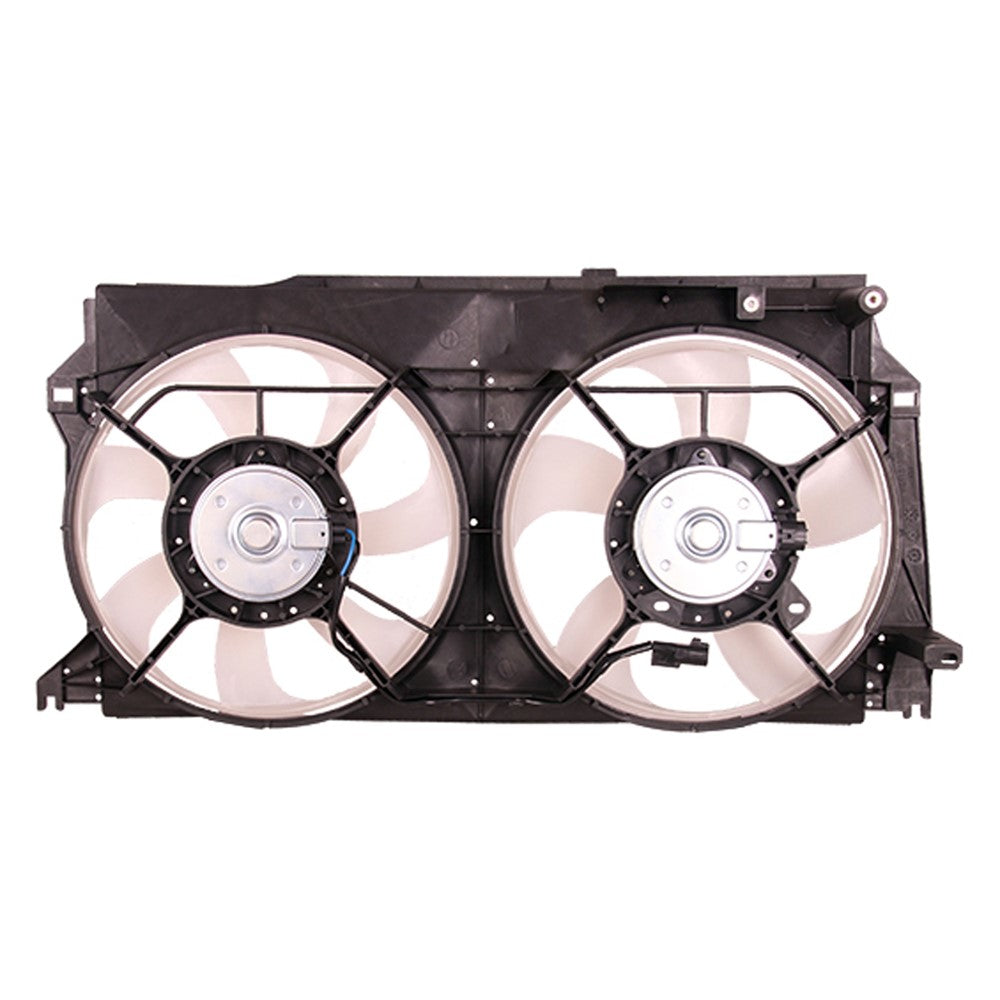 Radiator And Condenser Fan Assembly With Two Fans Side By Side 2013-2020 Scion Fr-S & Subaru Brz & Toyota 86