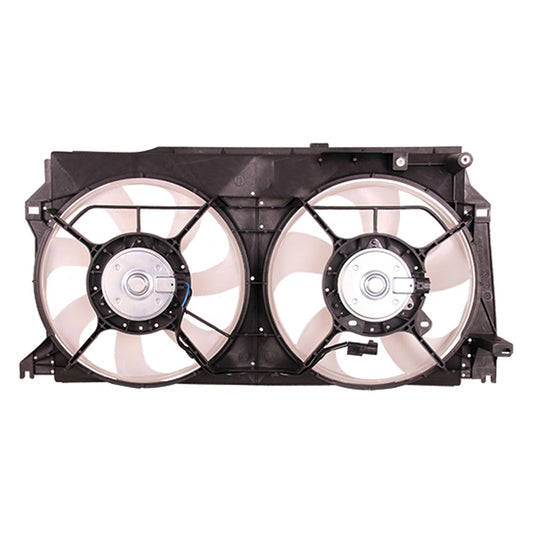 Radiator And Condenser Fan Assembly With Two Fans Side By Side 2013-2020 Scion Fr-S & Subaru Brz & Toyota 86