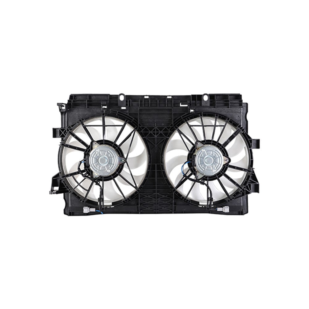 Radiator And Condenser Fan Assembly With Two Fans Side By Side 2024-2025 Subaru Crosstrek