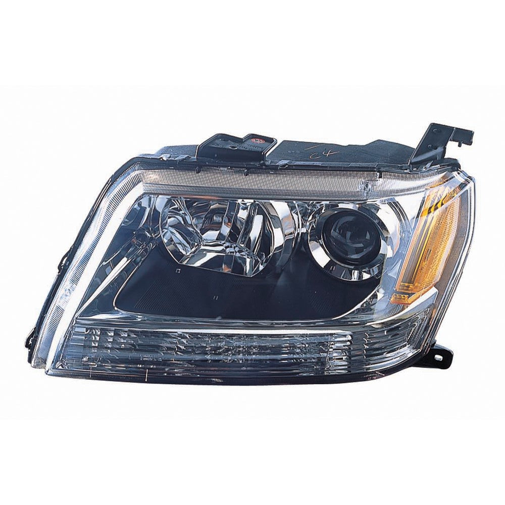 Front Left Driver Side Headlight Lens And Housing 2006-2008 Suzuki Grand Vitara