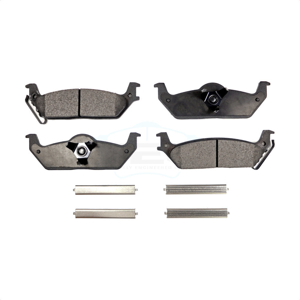 Ceramic Disc Brake Pads Rear TEC-1012 For Ford F-150 Lincoln Mark LT