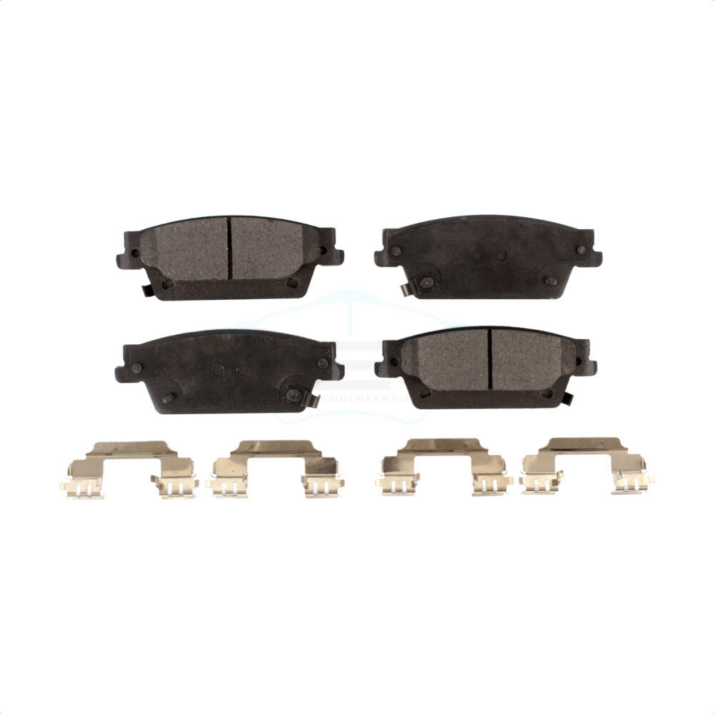 Ceramic Disc Brake Pads Rear TEC-1020 For Cadillac CTS SRX STS