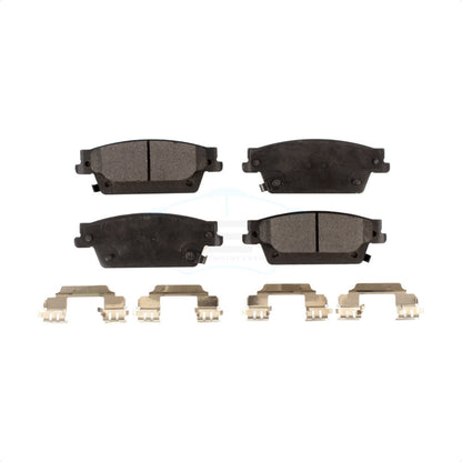Ceramic Disc Brake Pads Rear TEC-1020 For Cadillac CTS SRX STS