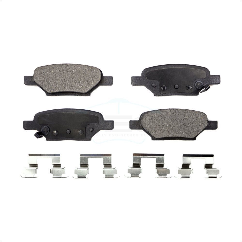 Ceramic Disc Brake Pads Rear TEC-1033 For Chevrolet Malibu Pontiac Cobalt G5 G6