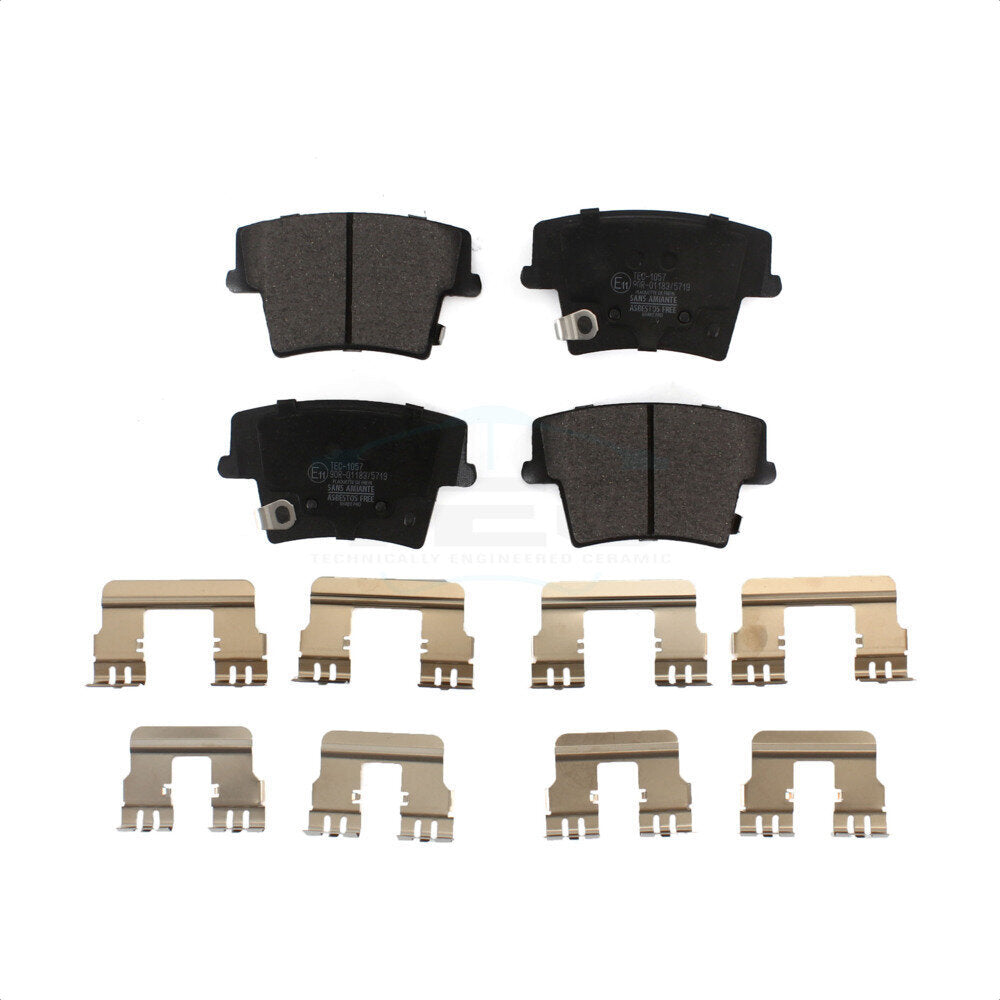 Ceramic Disc Brake Pads Rear TEC-1057 For Dodge Chrysler 300 Charger Challenger