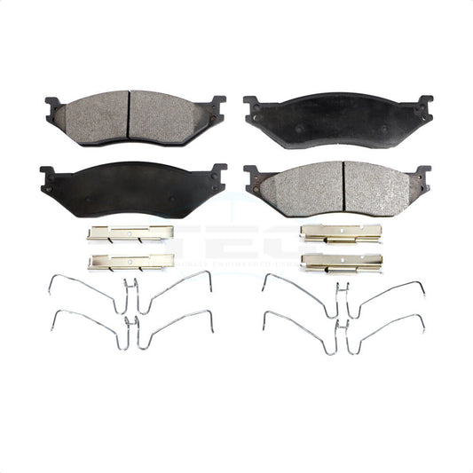 Ceramic Disc Brake Pads TEC-1066 For Ford F-450 Super Duty F-550 International