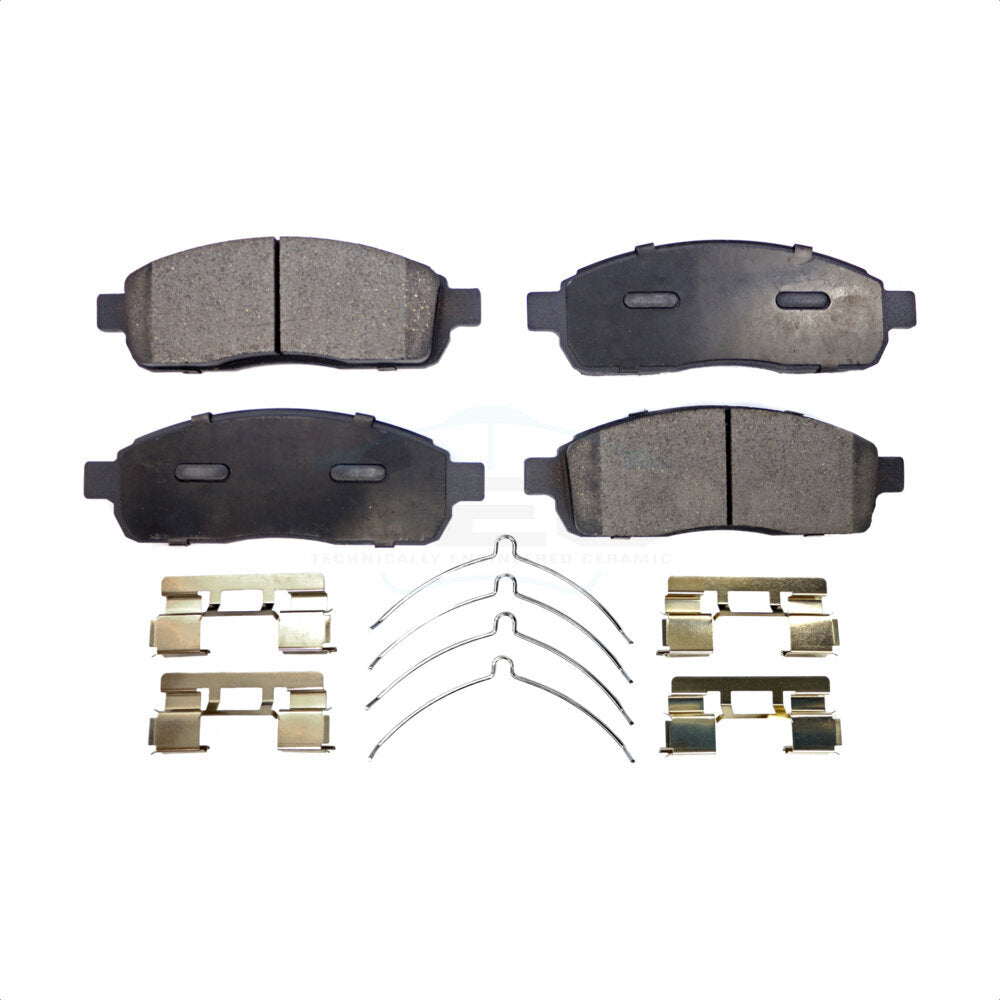 Ceramic Disc Brake Pads Front TEC-1083 For Ford F-150 Lincoln Mark LT