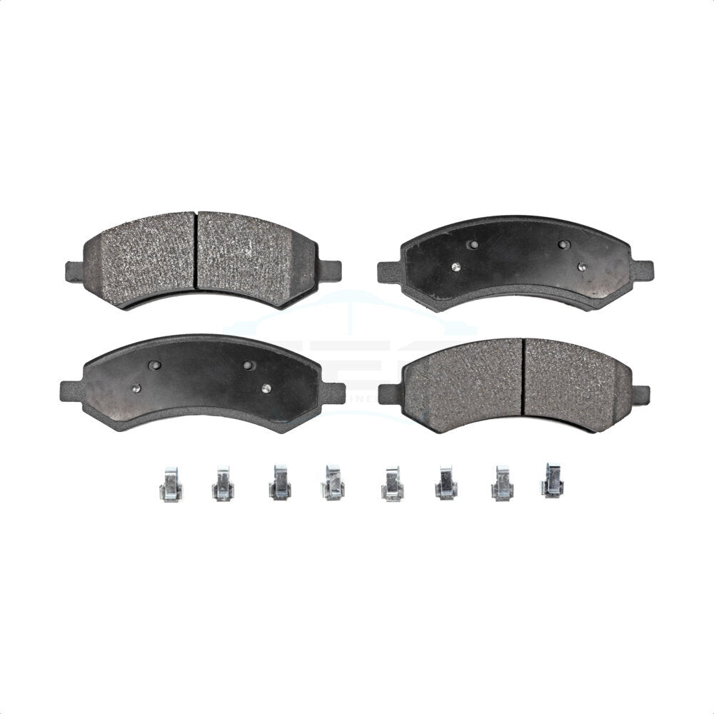 Ceramic Disc Brake Pads Front TEC-1084 For Ram 1500 Classic Dodge Dakota Jeep JK
