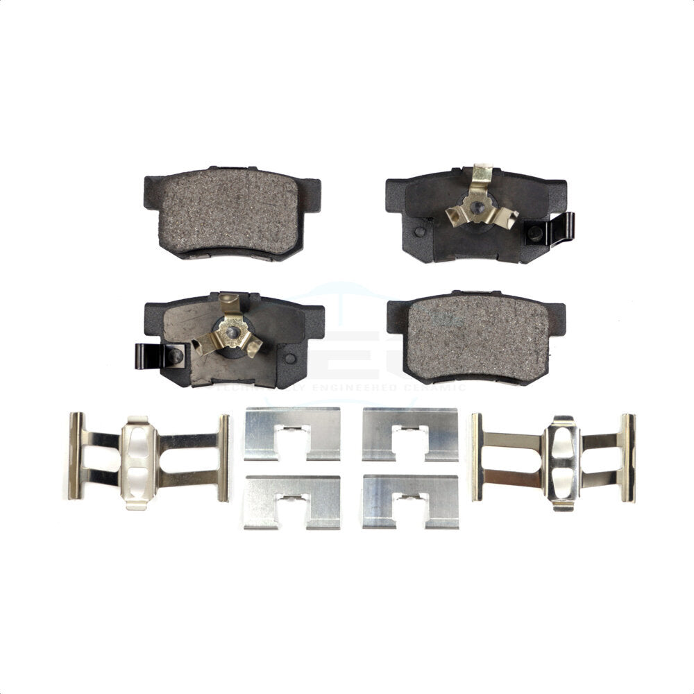 Ceramic Disc Brake Pads Rear TEC-1086 For Honda CR-V Acura RDX Accord Crosstour