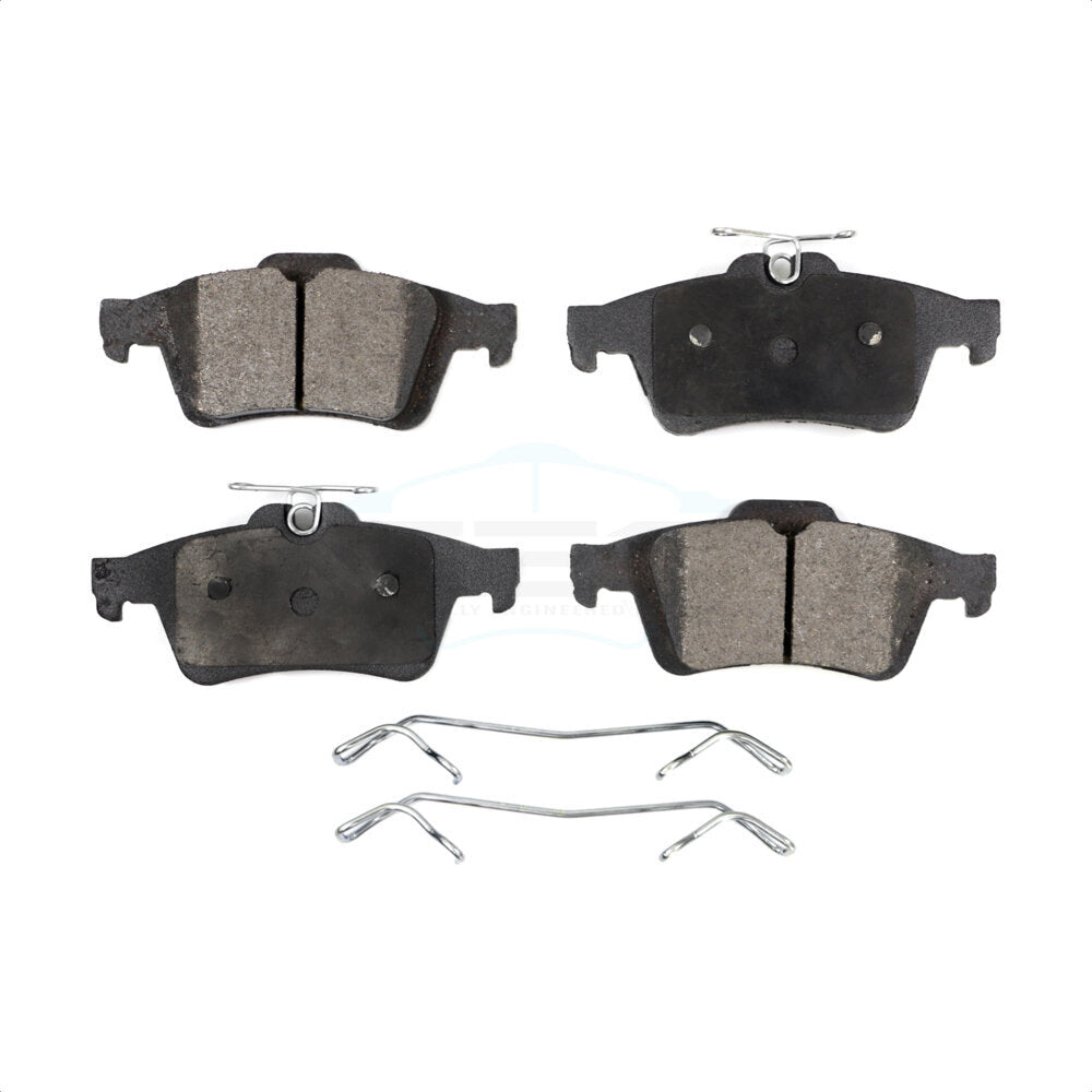 Ceramic Disc Brake Pads Rear TEC-1095 For Ford Mazda 3 Escape Focus 5 Chevrolet