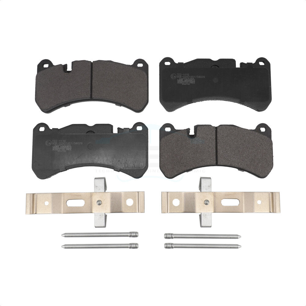 Ceramic Disc Brake Pads Front TEC-1116 For Alfa Romeo Stelvio Giulia SLK55 AMG