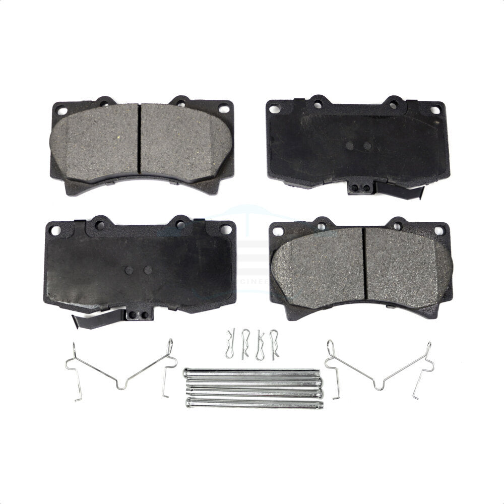 Ceramic Disc Brake Pads Front TEC-1119 For Hummer H3 H3T
