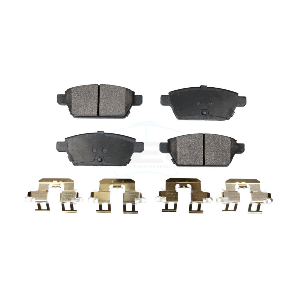 Ceramic Disc Brake Pads Rear TEC-1161 For Ford Fusion Mazda 6 Lincoln MKZ Zephyr
