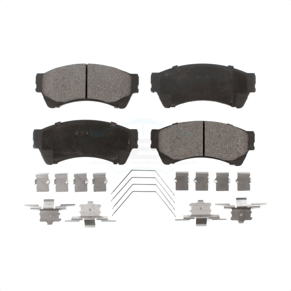 Ceramic Disc Brake Pads Front TEC-1164 For Ford Fusion Mazda 6 Lincoln MKZ Milan
