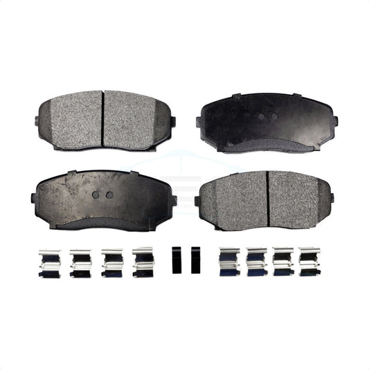 Ceramic Disc Brake Pads Front TEC-1258 For Mazda CX-5 Ford Edge CX-9 Lincoln MKX