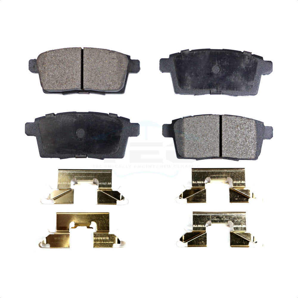 Ceramic Disc Brake Pads Rear TEC-1259 For Mazda Ford Edge CX-7 CX-9 Lincoln MKX