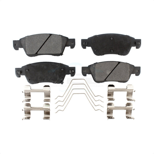 Ceramic Disc Brake Pads Front TEC-1287 For INFINITI G37 G35 Q60