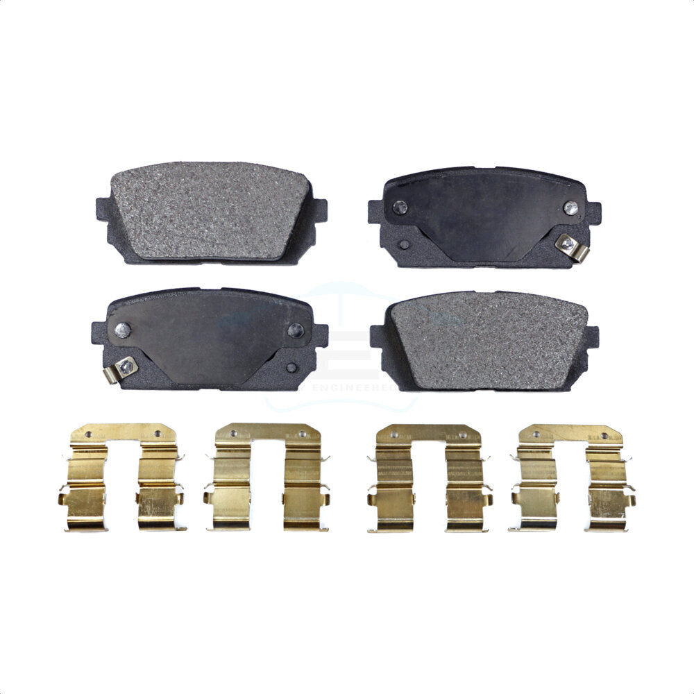 Ceramic Disc Brake Pads Rear TEC-1296 For 2007-2012 Kia Rondo