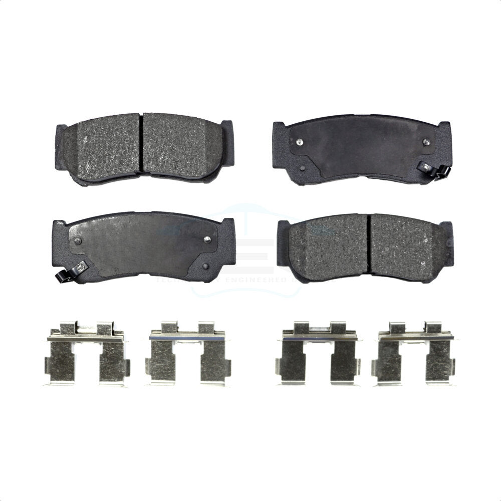 Ceramic Disc Brake Pads Rear TEC-1297 For 2007-2009 Hyundai Santa Fe