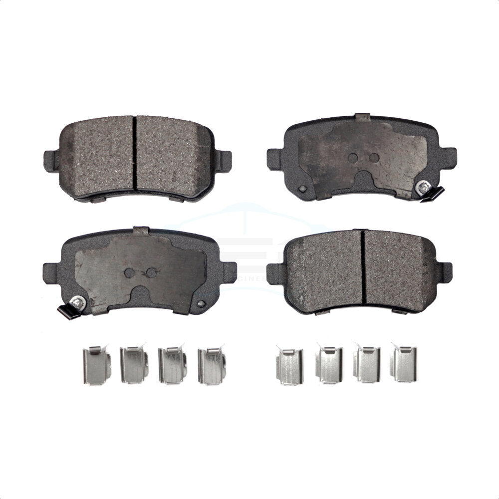 Ceramic Disc Brake Pads Rear TEC-1326 For Dodge Grand Caravan Journey Chrysler &