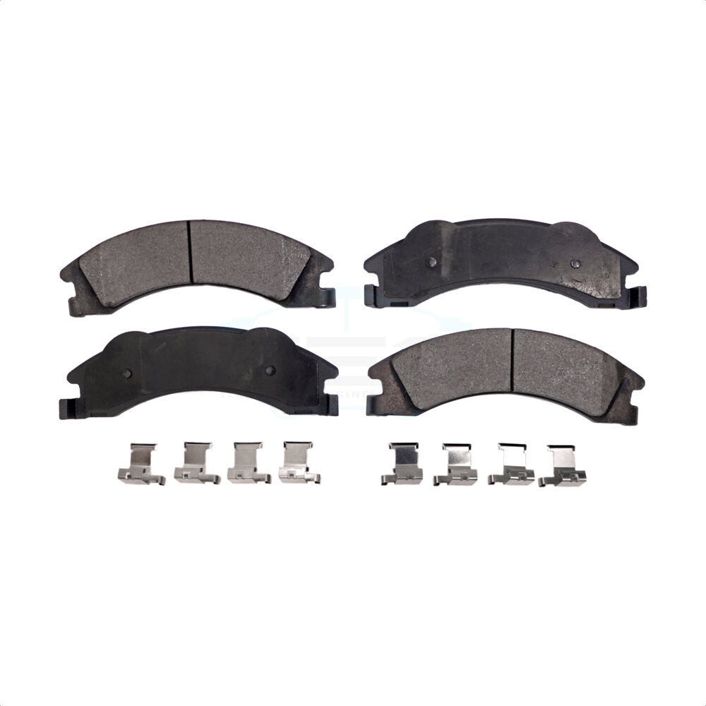 Ceramic Disc Brake Pads Rear TEC-1329 For Ford E-350 Super Duty E-250 E-150